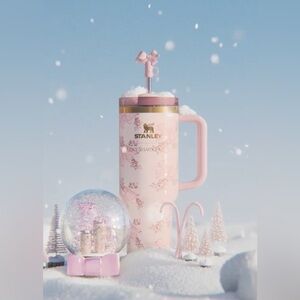 NWT / NIB LoveShackFancy x Stanley The Quencher H2.O FlowState Tumbler 40oz PINK